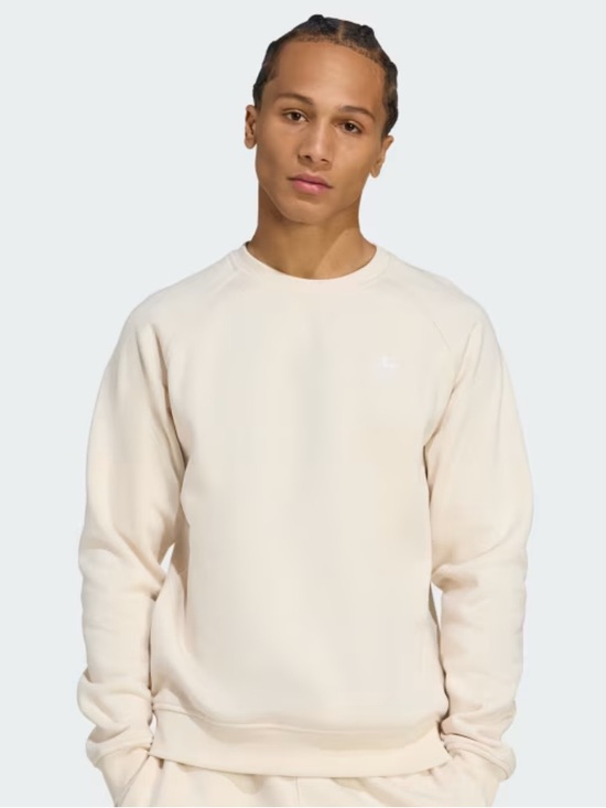 adidas Other - NWT Men’s M Adidas Off-White Trefoil Crew Sweatshirt